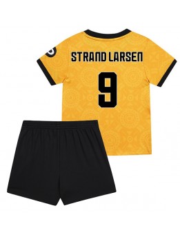 Wolves Jorgen Strand Larsen #9 Dječji Domaci Dres kompleti 2025-26 Kratak Rukavima (+ kratke hlače)